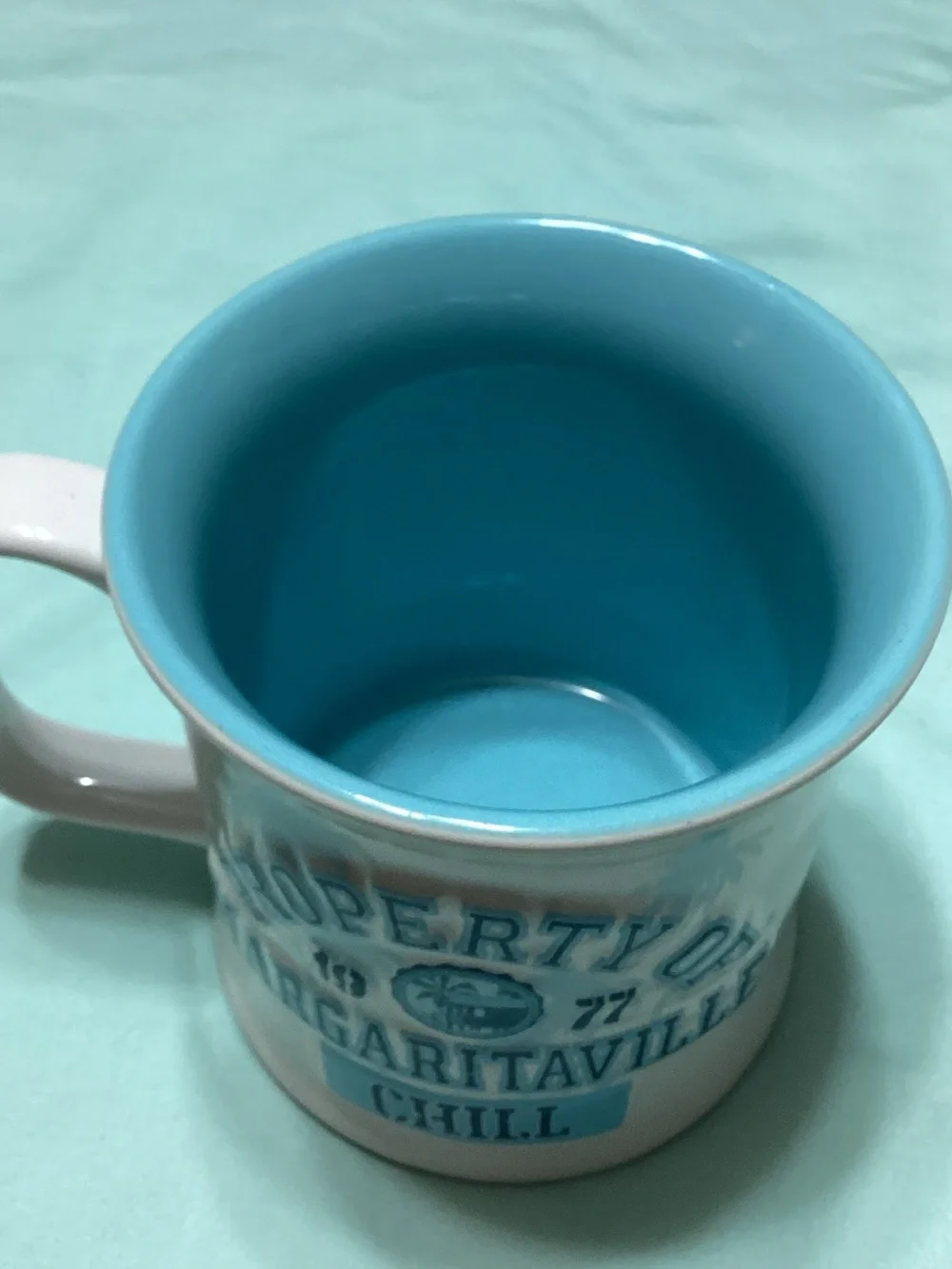 Margaritaville Jimmy Buffet 1977 Chill Ceramic Mug Cup